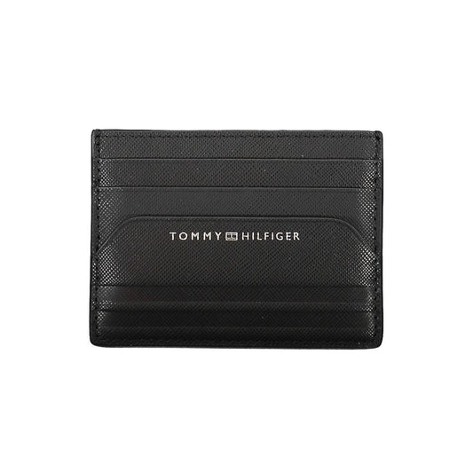 Tommy Hilfiger Black Leather Wallet Tommy Hilfiger