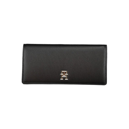 Tommy Hilfiger Black Polyethylene Wallet Tommy Hilfiger