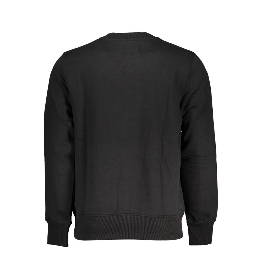Calvin Klein Black Cotton Sweater Calvin Klein