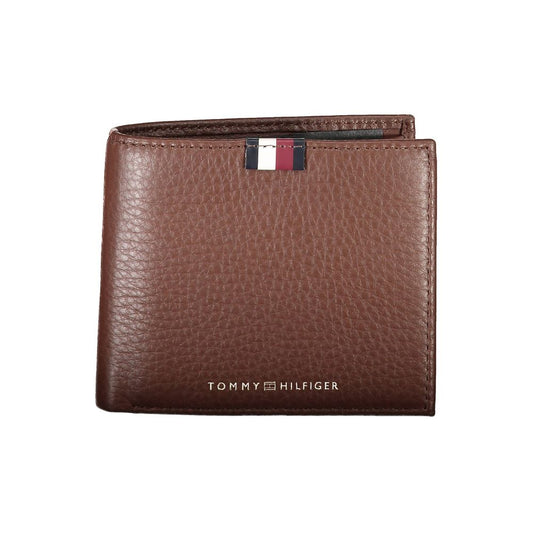 Tommy Hilfiger Brown Leather Wallet Tommy Hilfiger