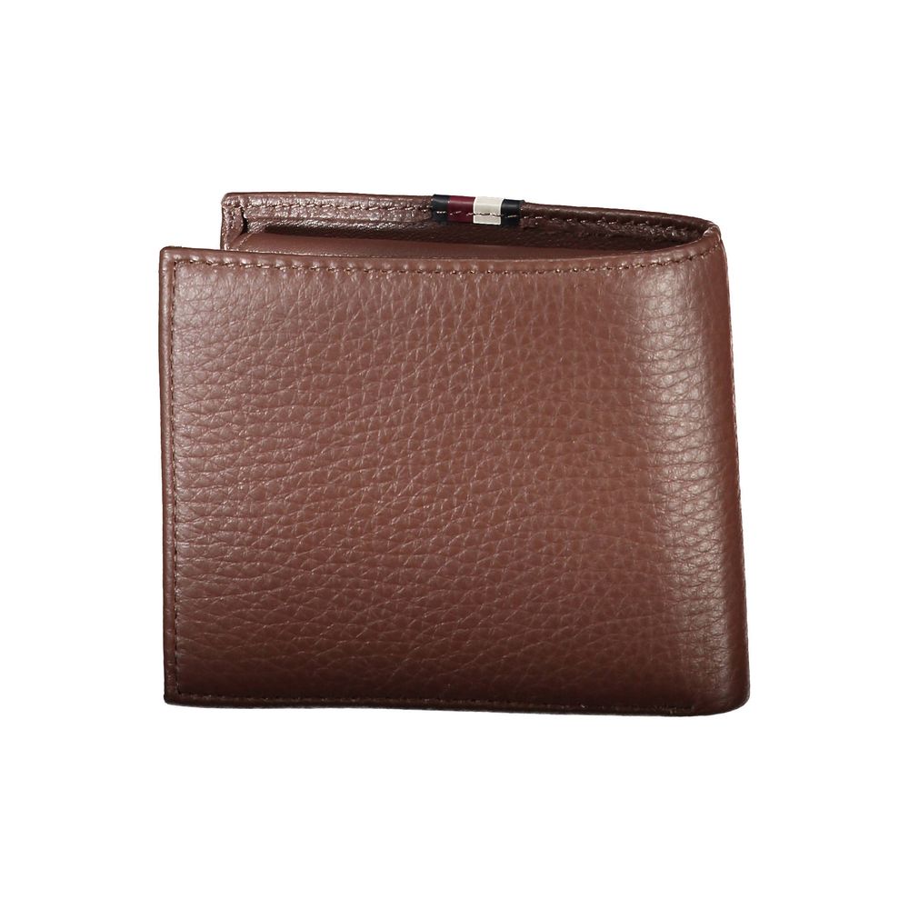 Tommy Hilfiger Brown Leather Wallet Tommy Hilfiger