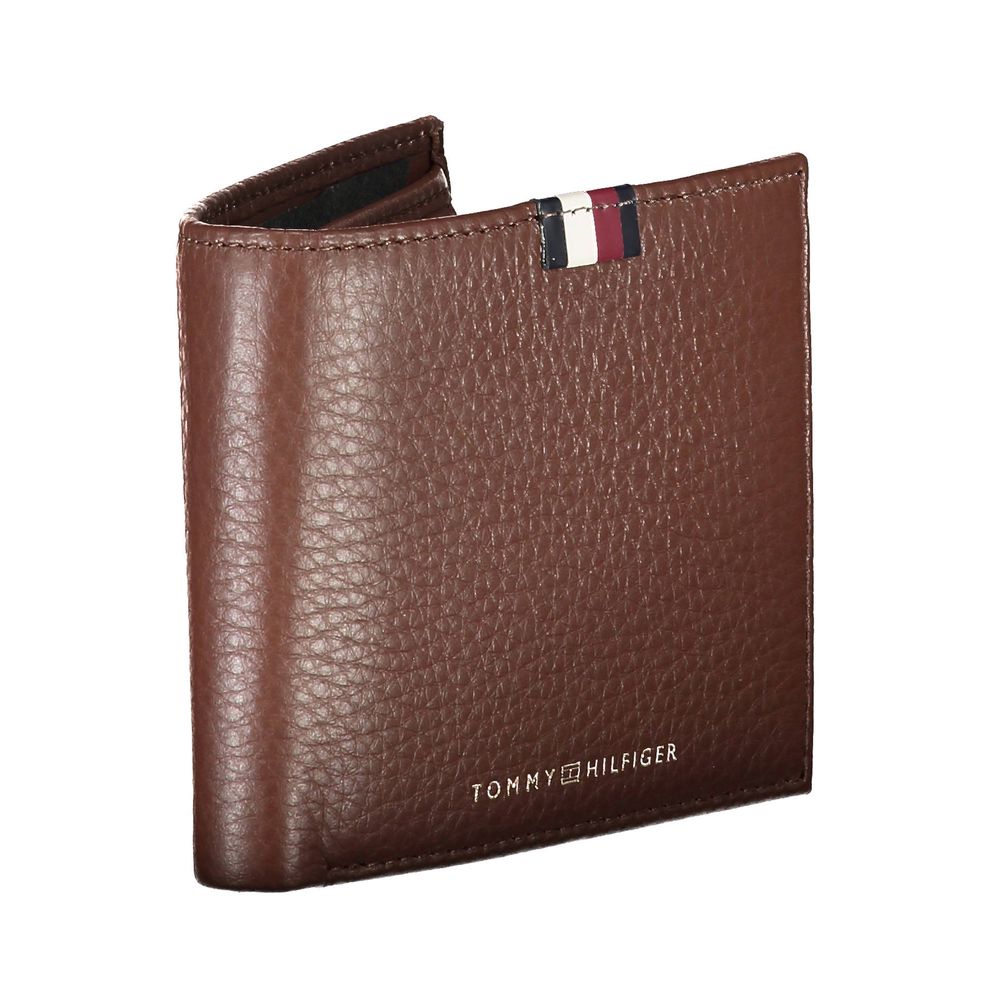 Tommy Hilfiger Brown Leather Wallet Tommy Hilfiger