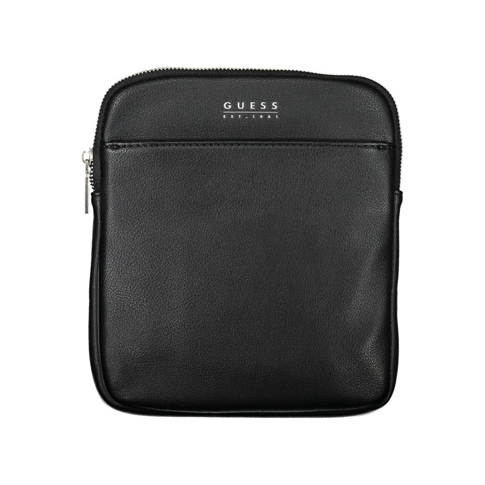 Guess Jeans Black Polyethylene Shoulder Bag Guess Jeans