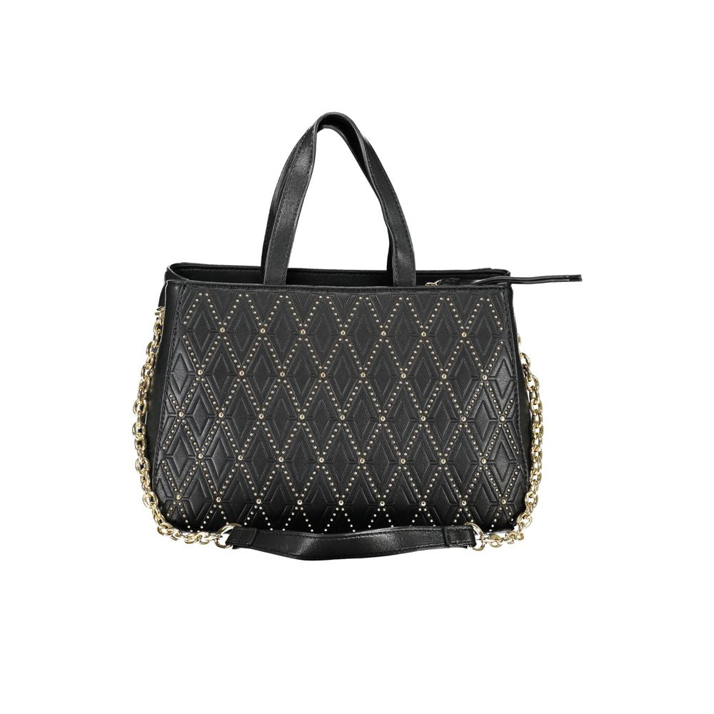 Mario Valentino Black Polyethylene Handbag Mario Valentino