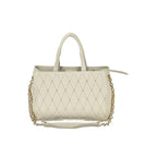 Mario Valentino White Polyurethane Women Handbag