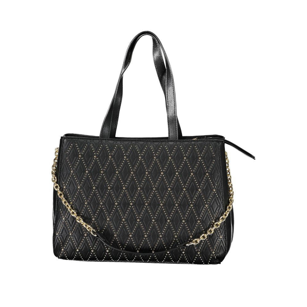 Mario Valentino Black Polyethylene Handbag Mario Valentino