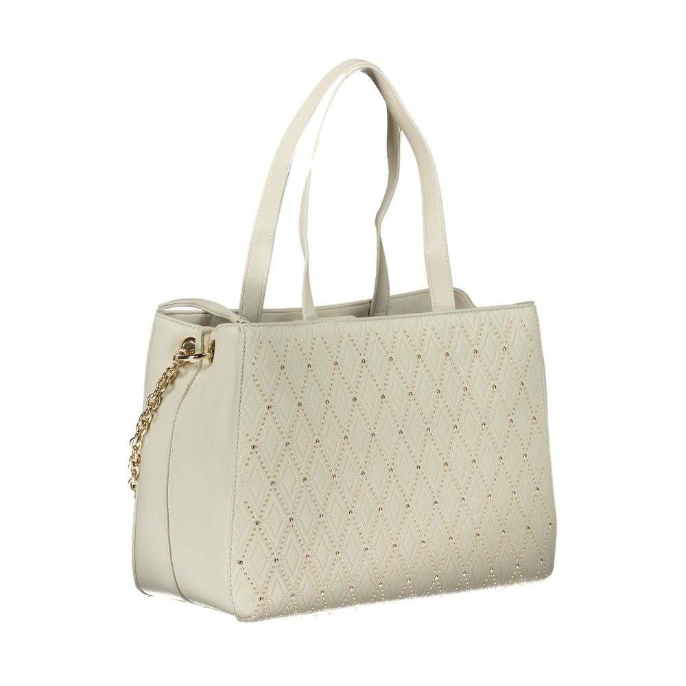 Mario Valentino White Polyethylene Handbag Mario Valentino