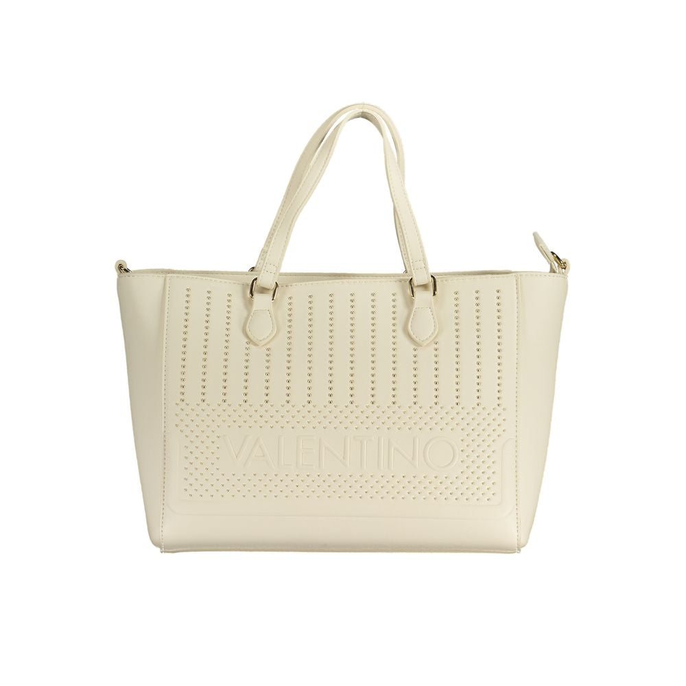 Mario Valentino White Polyethylene Handbag Mario Valentino