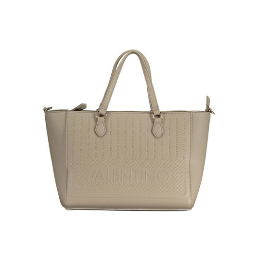 Mario Valentino Beige Polyethylene Handbag Mario Valentino