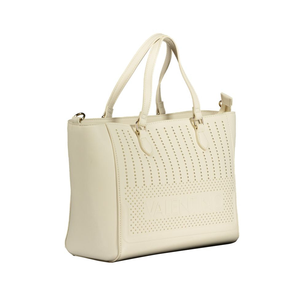 Mario Valentino White Polyethylene Handbag Mario Valentino