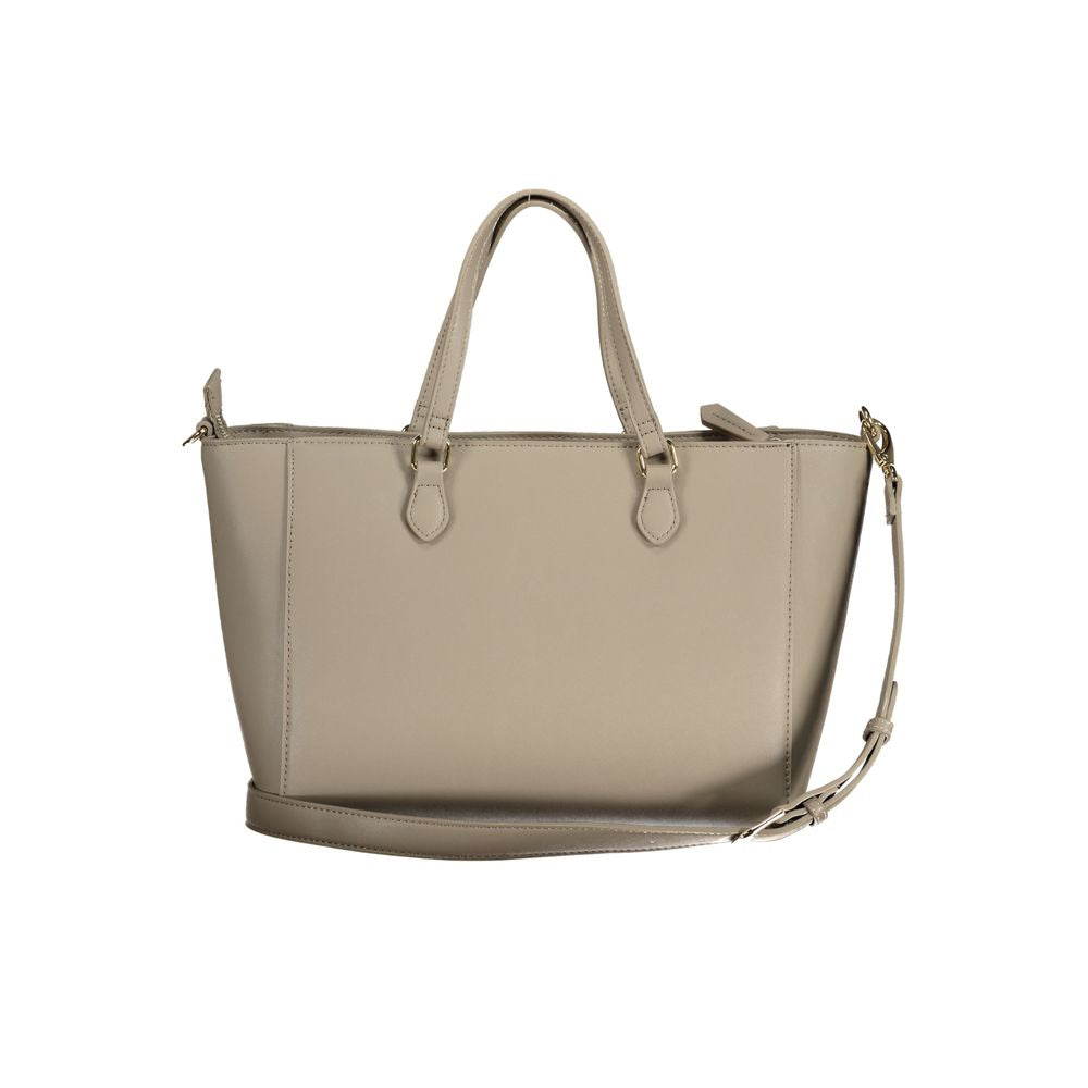 Mario Valentino Beige Polyethylene Handbag Mario Valentino