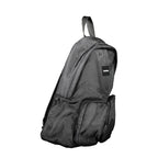 Calvin Klein Nero polyester men's backpack with adjustable straps and multiple compartments, designed for everyday use.