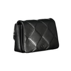 Calvin Klein black polyester women's shoulder bag with sleek design and adjustable strap for everyday style.