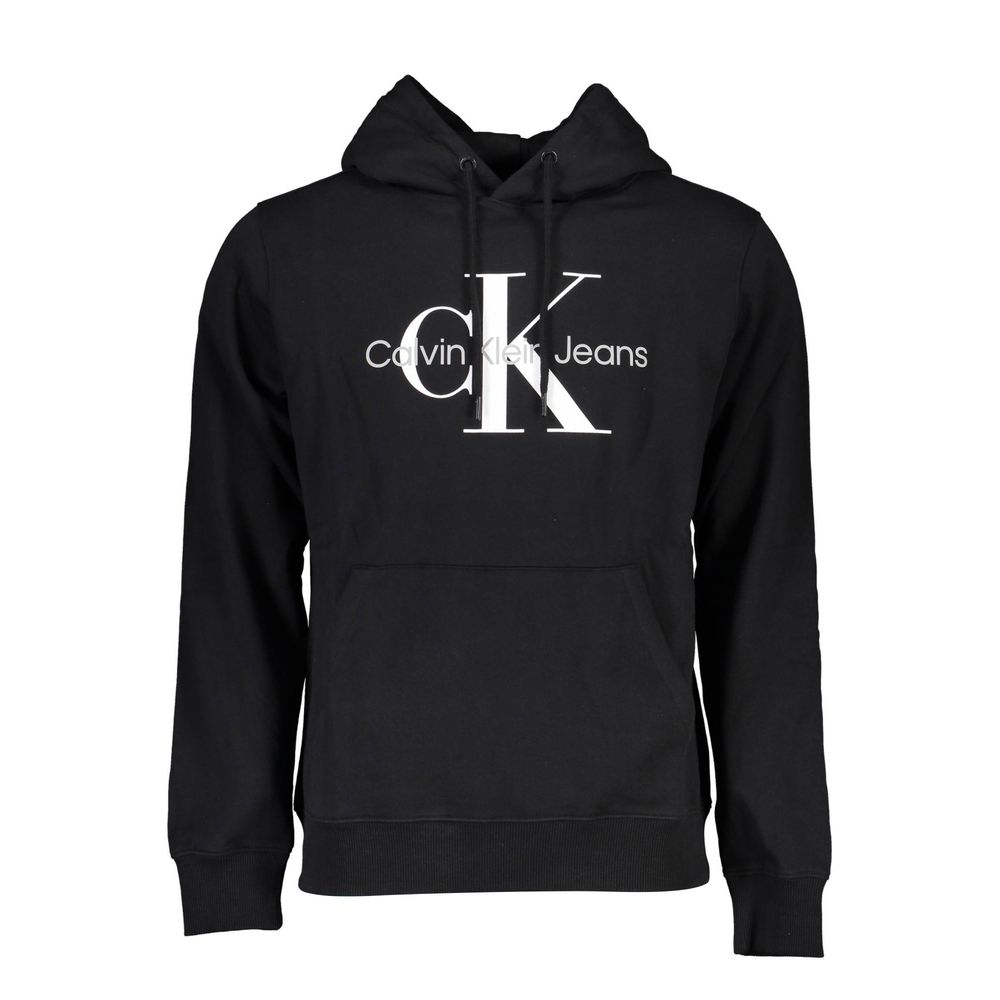 Calvin Klein Black Cotton Sweater Calvin Klein