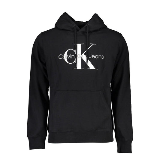 Calvin Klein Black Cotton Sweater Calvin Klein