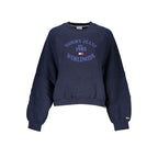Tommy Hilfiger Blue Cotton Women Sweatshirt - Eljoys Fashion 