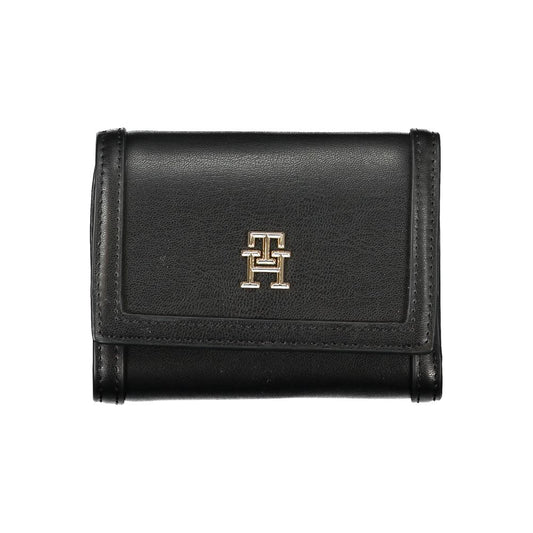 Tommy Hilfiger Black Polyethylene Wallet Tommy Hilfiger