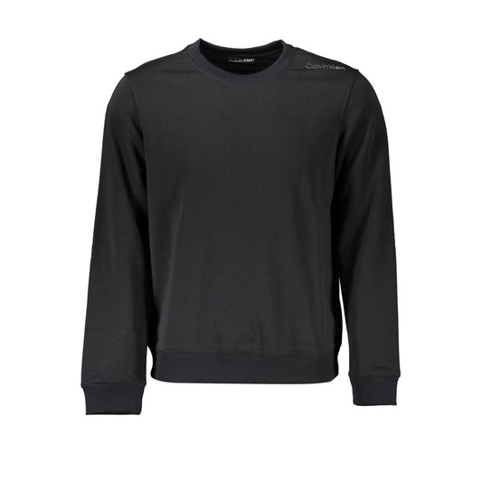 Calvin Klein Black Polyester Sweater Calvin Klein