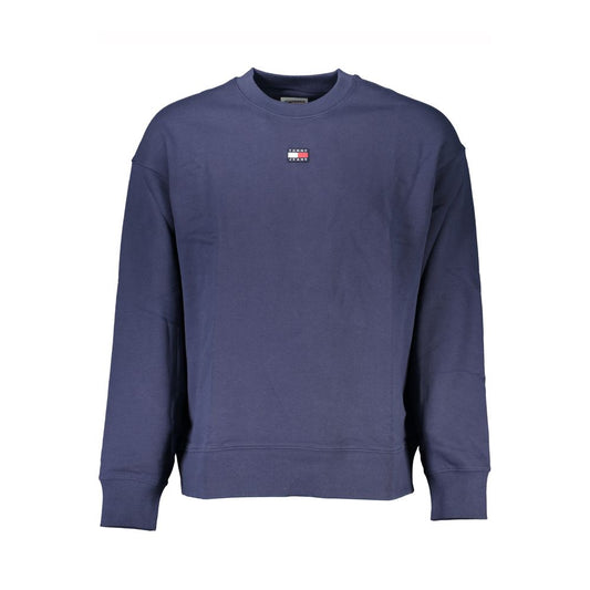 Tommy Hilfiger Blue Cotton Sweater Tommy Hilfiger