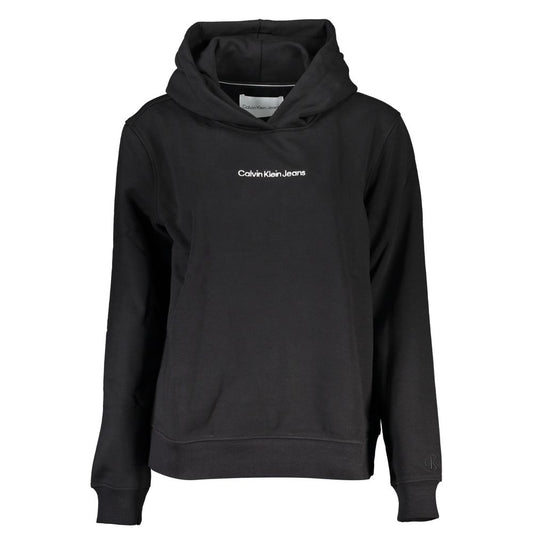 Calvin Klein Black Cotton Sweatshirt Calvin Klein