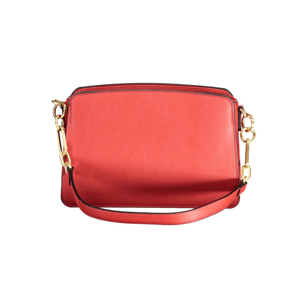 Mario Valentino Red Polyethylene Handbag Mario Valentino