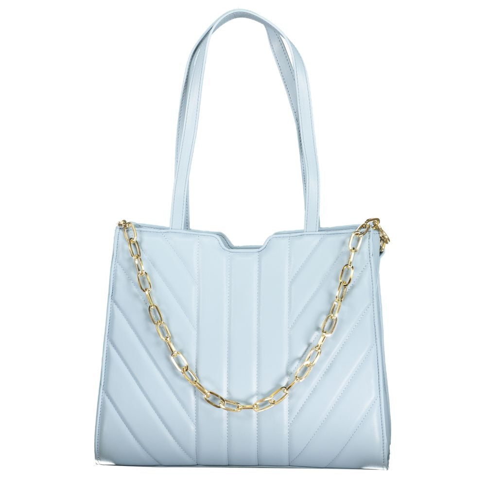 Mario Valentino Blue Polyethylene Handbag Mario Valentino