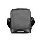 Calvin Klein Nero polyester men's shoulder bag with adjustable strap and sleek design, ideal for everyday use.