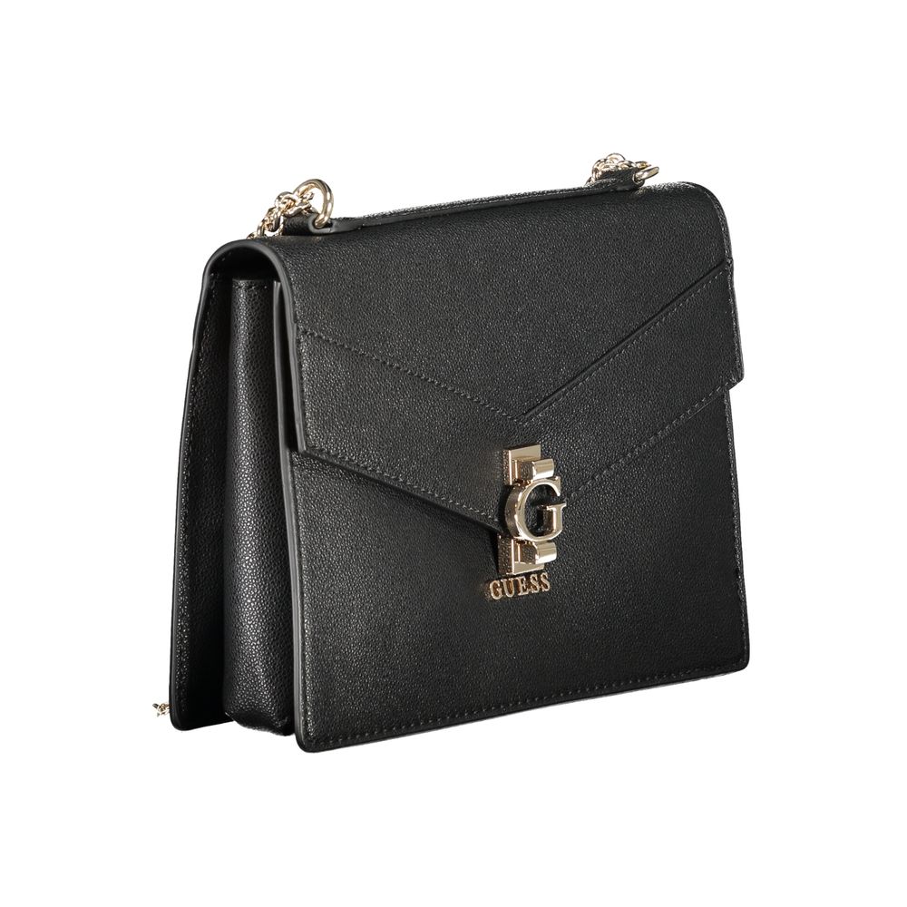 Guess Jeans Black Polyethylene Handbag Guess Jeans