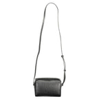 Calvin Klein black polyester women’s shoulder bag with sleek design and adjustable strap, perfect for everyday use.