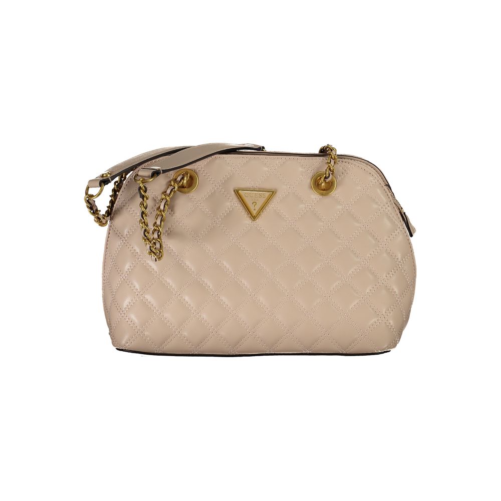Guess Jeans Beige Polyethylene Handbag Guess Jeans