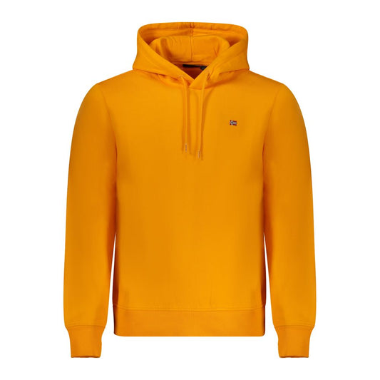 Napapijri Orange Cotton Sweater Napapijri