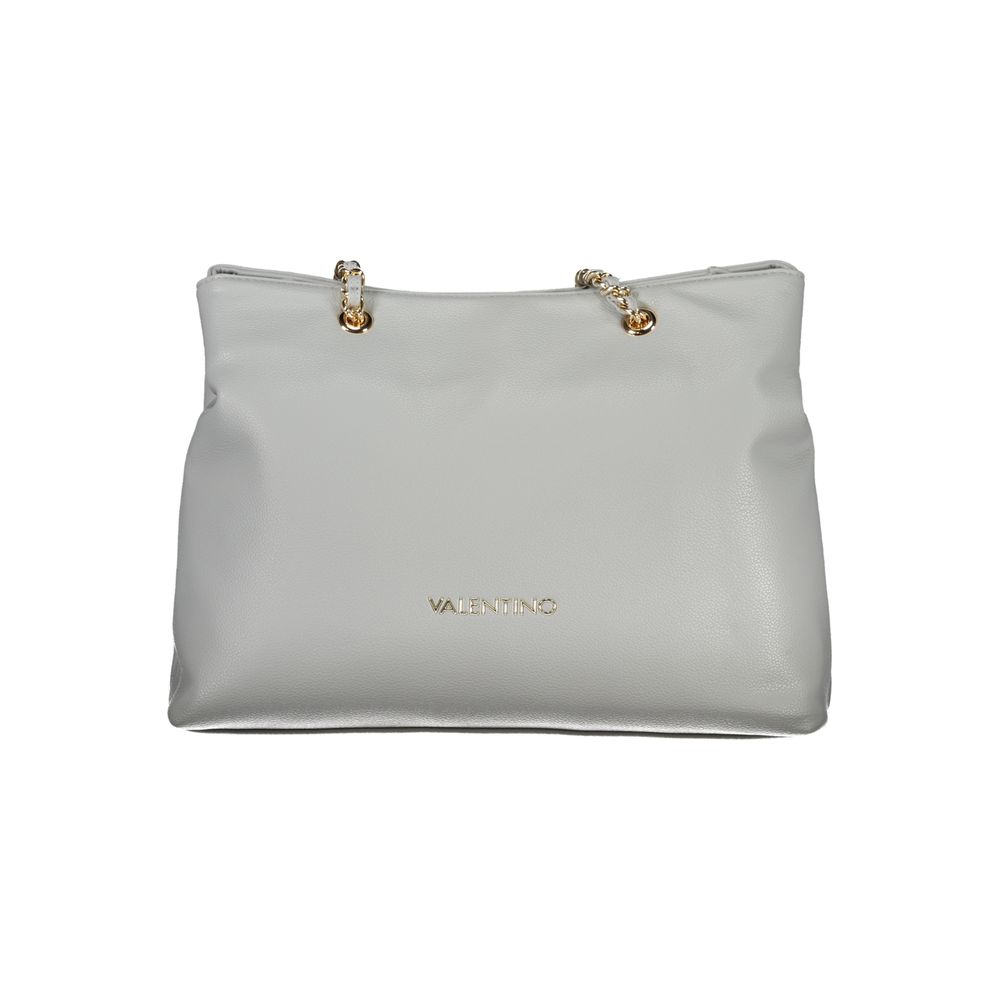 Mario Valentino Gray Polyurethane Women Bag - Eljoys Fashion 