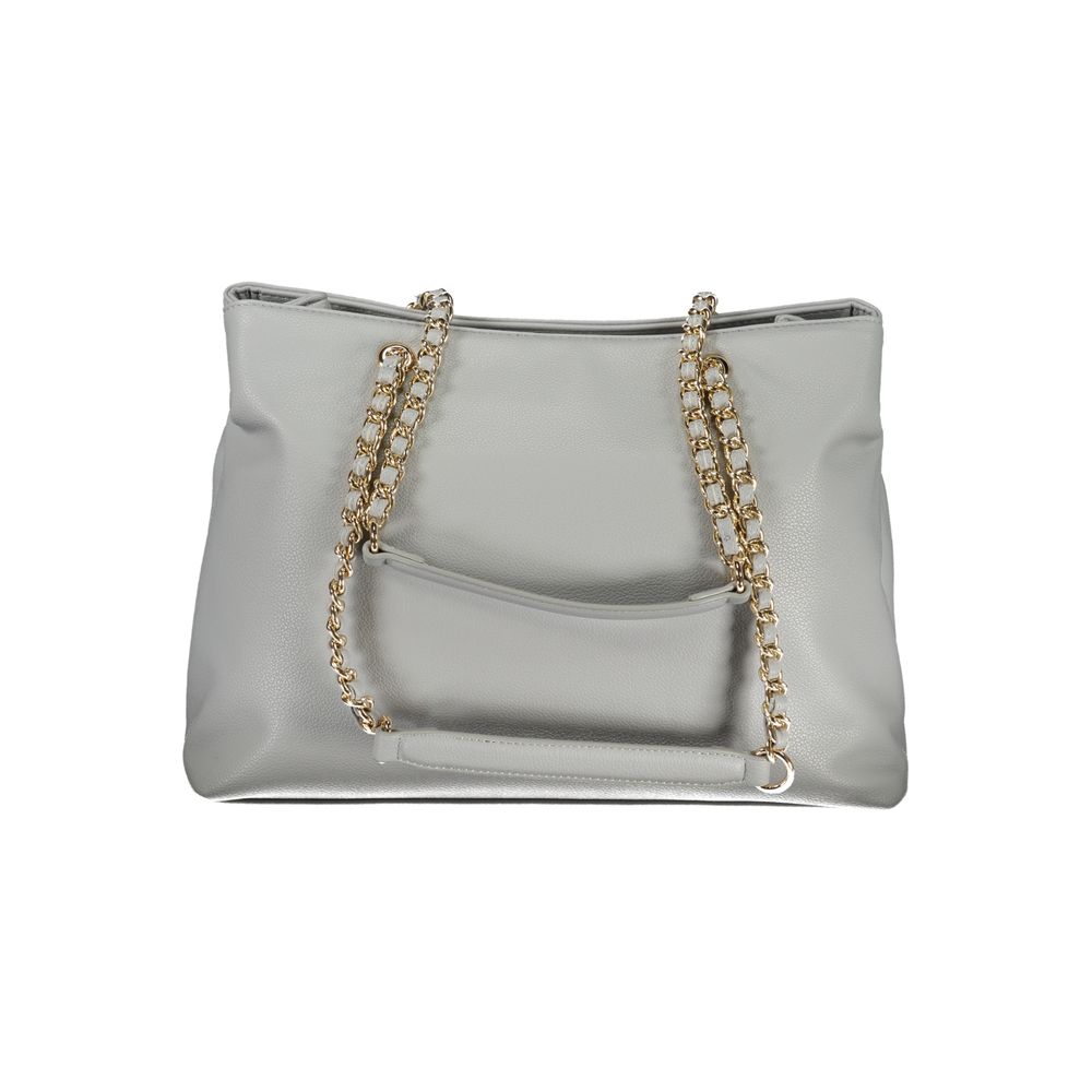 Mario Valentino Gray Polyurethane Women Bag - Eljoys Fashion 