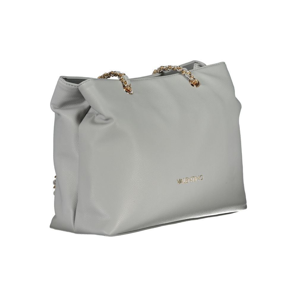 Mario Valentino Gray Polyurethane Women Bag - Eljoys Fashion 