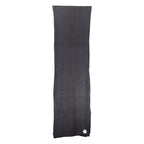 North Sails Nero cotton men's scarf displayed with soft, lightweight fabric and classic design in black color.