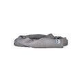 North Sails Grigio cotton men's scarf displayed flat, showcasing its soft fabric and stylish design.