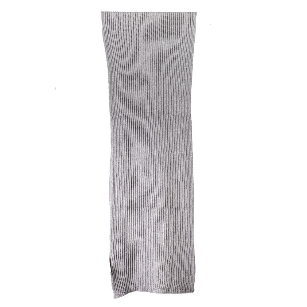 North Sails Grigio cotton men's scarf with soft, lightweight fabric and subtle striped pattern, perfect for casual wear.