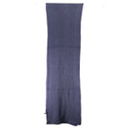 North Sails Blue Cotton Men Scarf North Sails