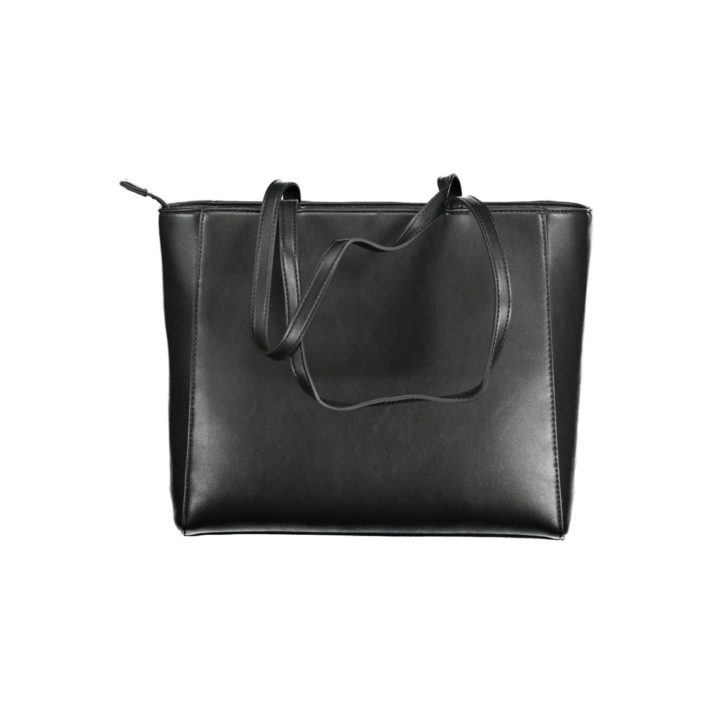 Mario Valentino Black Polyethylene Handbag Mario Valentino