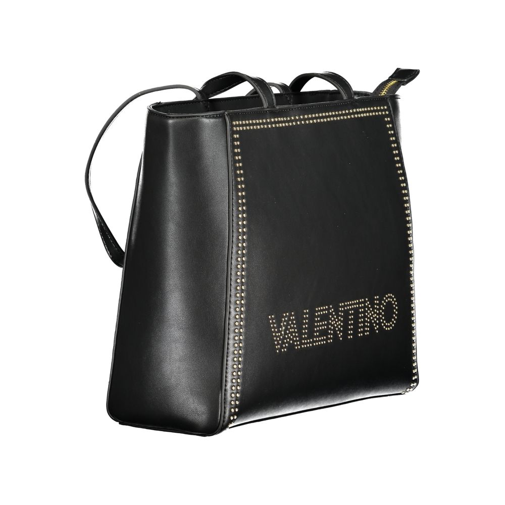 Mario Valentino Black Polyethylene Handbag Mario Valentino