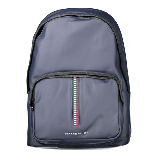 Tommy Hilfiger Blue Polyethylene Backpack Tommy Hilfiger