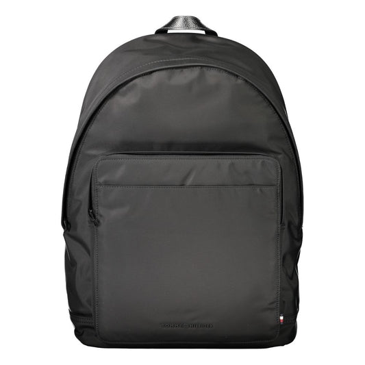 Tommy Hilfiger Black Polyester Backpack Tommy Hilfiger
