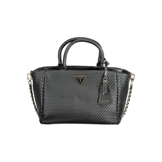 Guess Jeans Black Polyethylene Handbag Guess Jeans