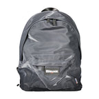 Blauer blue polyester men's backpack with multiple compartments and padded shoulder straps, designed for durability and comfort.