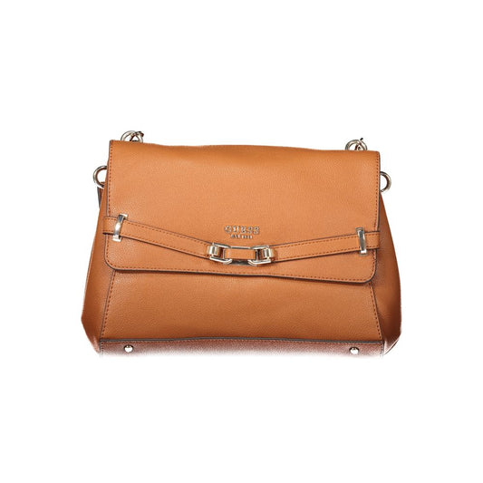Guess Jeans Brown Polyethylene Handbag Guess Jeans