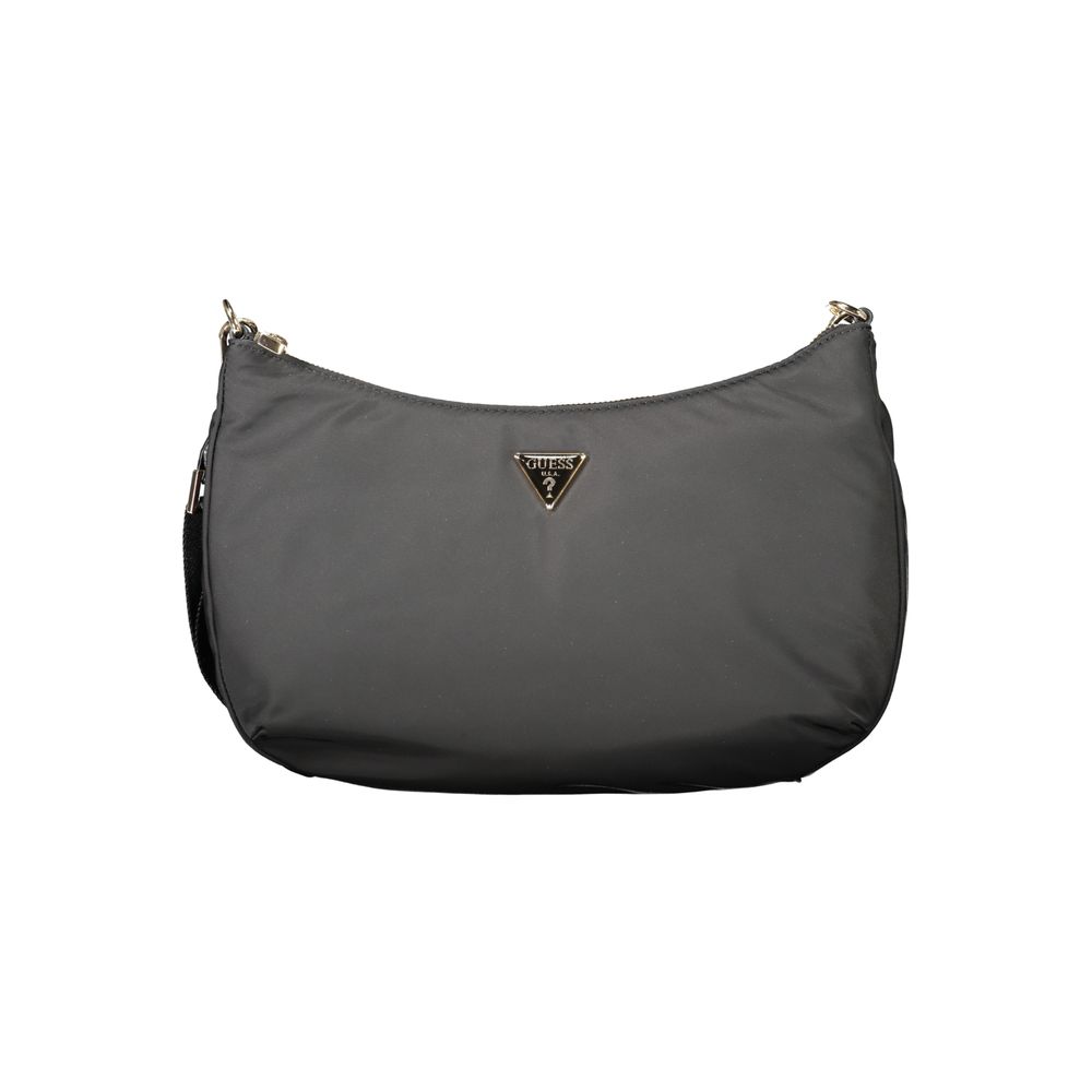 Guess Jeans Black Polyester Handbag Guess Jeans