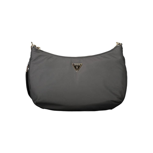 Guess Jeans Black Polyester Handbag Guess Jeans