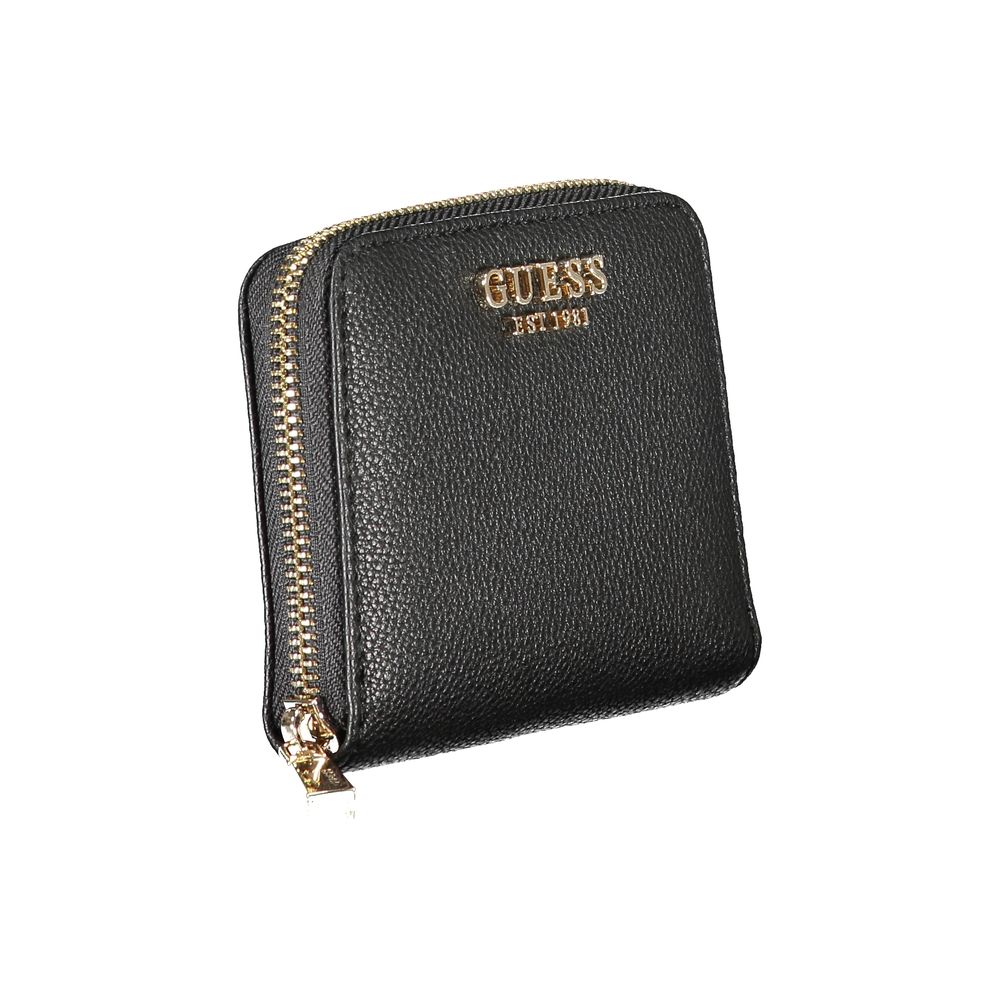 Guess Jeans Black Polyethylene Wallet Guess Jeans