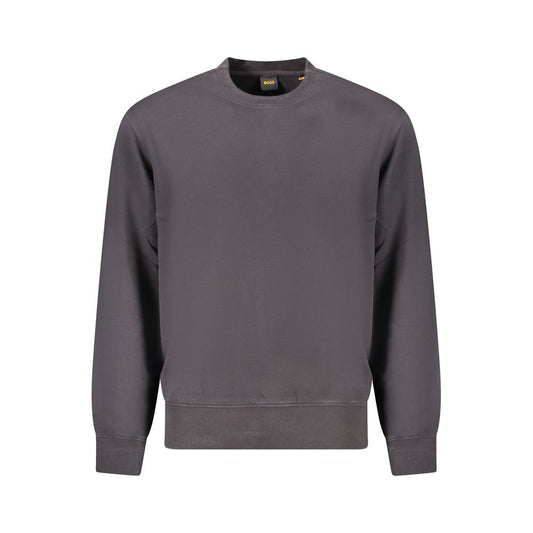 Hugo Boss Black Cotton Sweater Hugo Boss
