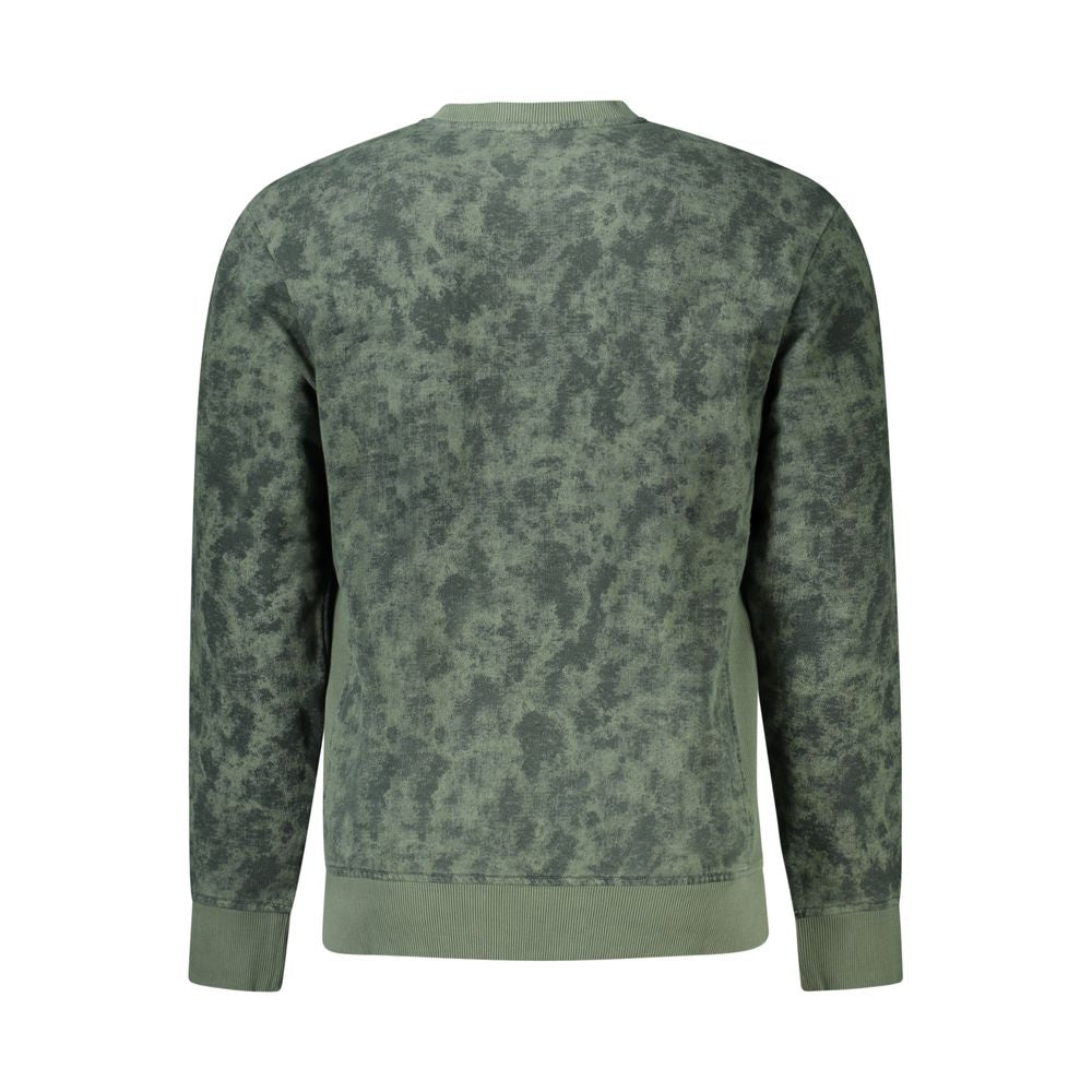 Hugo Boss Green Cotton Sweater Hugo Boss